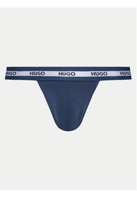 Hugo Komplet 3 par slipów Jock Strap 50517882 Kolorowy. Materiał: bawełna. Wzór: kolorowy