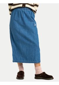 Quiksilver Spódnica jeansowa Yukon EQWWK03028 Granatowy Regular Fit. Kolor: niebieski. Materiał: bawełna #1