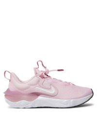 Nike Buty Run Flow (Gs) DR0472 600 Różowy. Kolor: różowy. Materiał: materiał. Sport: bieganie