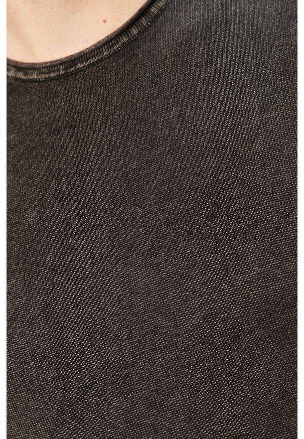 Jack & Jones - Sweter 12174001. Okazja: na co dzień. Kolor: szary. Materiał: dzianina. Styl: casual