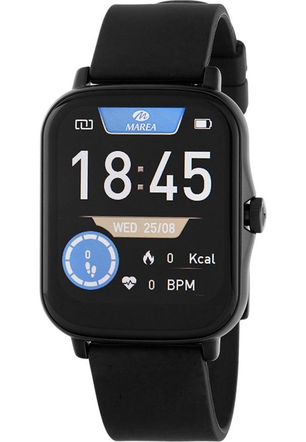 Smartwatch Marea Smartwatch damski Marea B57010/1 czarny pasek. Rodzaj zegarka: smartwatch. Kolor: czarny