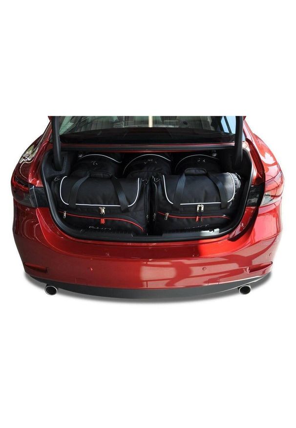 KJUST - Torby Do Bagażnika Mazda 6 Limousine 2012-2024 5Szt Kjust. Kolor: czarny. Styl: sportowy