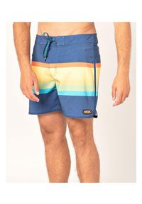 Rip Curl - Boardshorty RIP CURL MIRAGE RETRO SORBET 16'' niebiesko żółte. Kolor: niebieski. Sezon: lato. Styl: retro