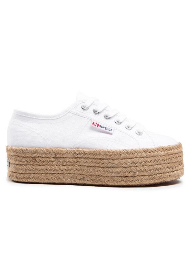 Superga Espadryle 2790 Rope S51186W Biały. Kolor: biały. Materiał: materiał