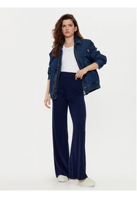 Kontatto Spodnie materiałowe AI2025 Granatowy Relaxed Fit. Kolor: niebieski. Materiał: syntetyk #7