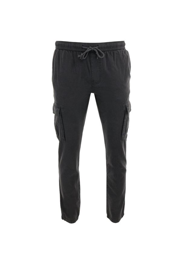 GALEO - Pantalony Pikelon Antracyt dla Mężczyzn - Slim Fit i Trwałe. Kolor: szary. Materiał: bawełna. Sport: turystyka piesza