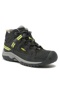 keen - Keen Trekkingi Targhee Mid Wp 1026300 Czarny. Kolor: czarny. Materiał: nubuk, skóra #5