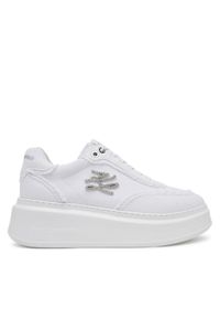 Karl Lagerfeld - KARL LAGERFELD Sneakersy KL63523 Biały. Kolor: biały. Materiał: materiał
