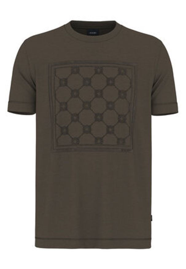JOOP! T-Shirt 17 JJ-21Bajo 30047429 Brązowy Modern Fit. Kolor: brązowy. Materiał: bawełna