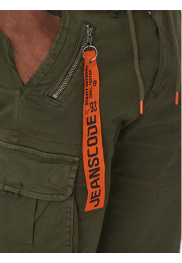 INDICODE Szorty materiałowe Inpearl 70-762 Khaki Regular Fit. Kolor: brązowy. Materiał: bawełna