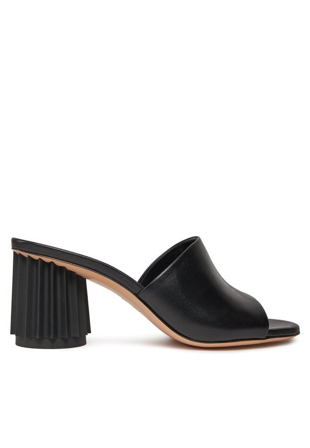 Klapki AGL. Kolor: czarny