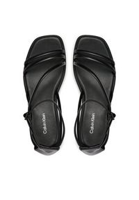 Calvin Klein Sandały Wedge Sandal 30 Lth HW0HW01949 Czarny. Kolor: czarny