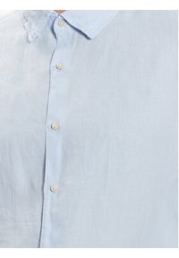 CINQUE Koszula Cisteve 9062 Błękitny Slim Fit. Kolor: niebieski. Materiał: len #3