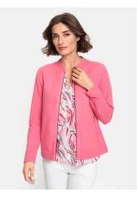 Olsen Bluza 11201572 Różowy Regular Fit. Kolor: różowy. Materiał: bawełna #1