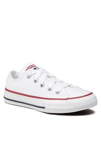 Converse Trampki Chuck Taylor All Star Ox 3J256 Biały. Kolor: biały. Materiał: materiał #2