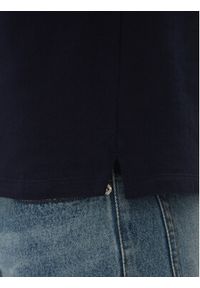 AMI PARIS Polo BFUPL001.760 Granatowy Regular Fit. Typ kołnierza: polo. Kolor: niebieski. Materiał: bawełna