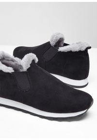 bonprix - Sneakersy. Kolor: czarny. Sezon: zima