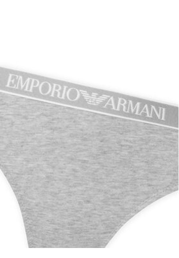 Emporio Armani Underwear Komplet fig brazylijskich EW000404 AF19026 M8194 Szary. Kolor: szary. Materiał: bawełna