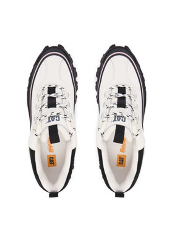 CAT Footwear Sneakersy Intruder Galosh 2.0 Low Waterproof P111557 Biały. Kolor: biały. Materiał: skóra