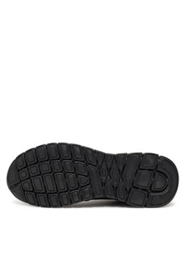 skechers - Skechers Sneakersy BURNS 8790117 BBK Czarny. Kolor: czarny. Materiał: materiał, syntetyk
