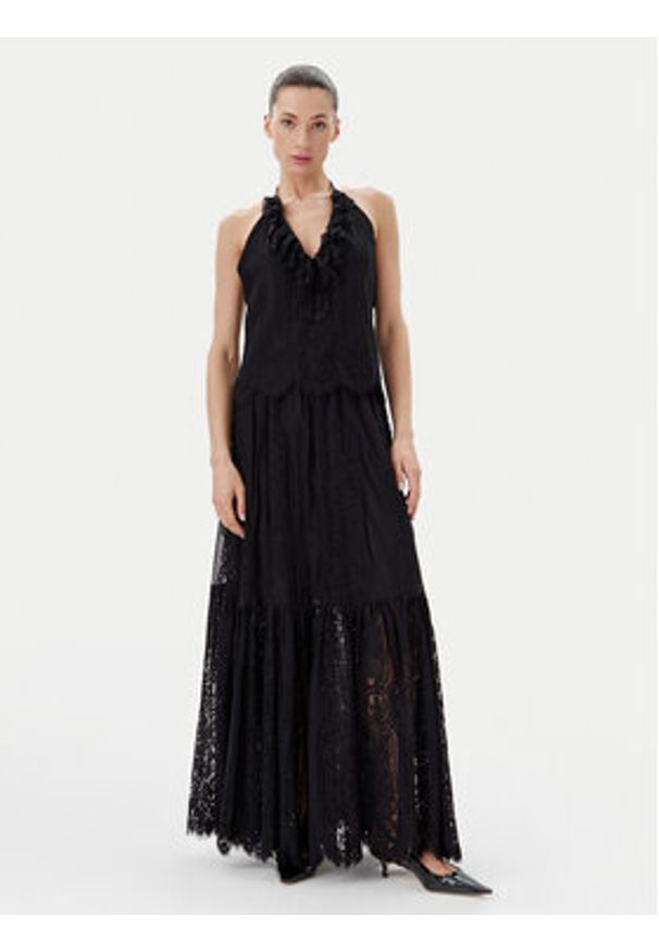 Herskind Spódnica maxi 5577204 Czarny Regular Fit. Kolor: czarny. Materiał: syntetyk