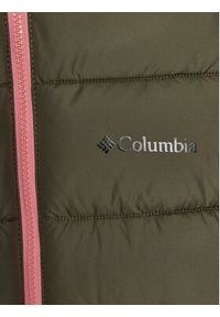 columbia - Columbia Kurtka puchowa Pike Lake™ II Hooded Jacket Zielony Regular Fit. Kolor: zielony. Materiał: syntetyk