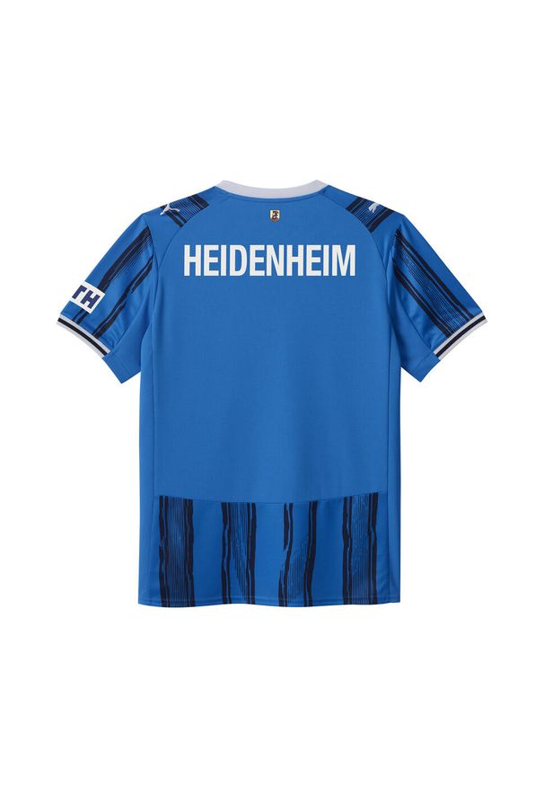 Puma - Młodzieżowa koszulka wyjazdowa FC Heidenheim 25/26 PUMA Ignite Blue Navy. Kolor: niebieski. Sport: piłka nożna