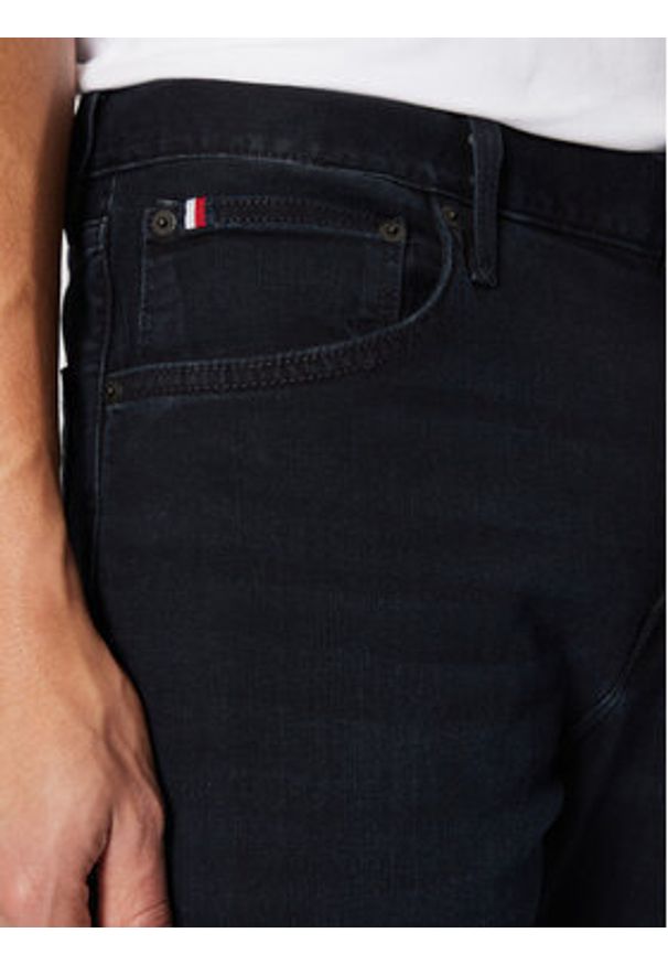 TOMMY HILFIGER - Tommy Hilfiger Jeansy Core Denton MW0MW39036 Granatowy Slim Fit. Kolor: niebieski