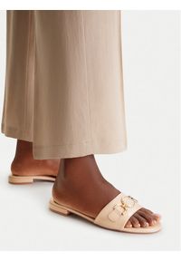 Nine West Klapki CEO-LS6445-01 Beżowy. Kolor: beżowy. Materiał: materiał #1