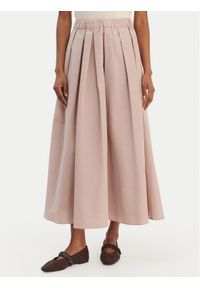 Weekend Max Mara Spódnica trapezowa Curvato 2615101051 Różowy Regular Fit. Kolor: różowy. Materiał: syntetyk #1