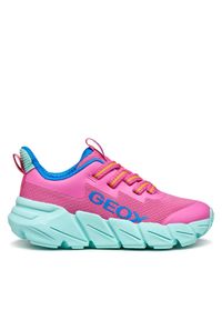Sneakersy Geox. Kolor: różowy
