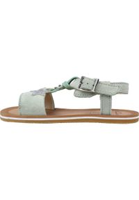 Clarks - Sandały CLARKS FINCH SUMMER T Zielony. Kolor: zielony. Materiał: skóra. Sezon: lato