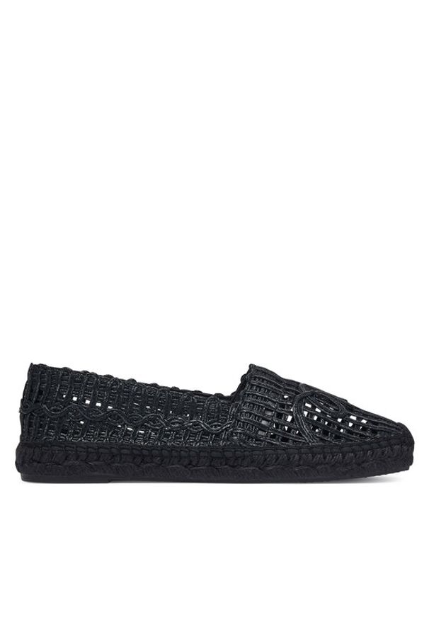 Weekend Max Mara Espadryle 2615521135670 Czarny. Kolor: czarny