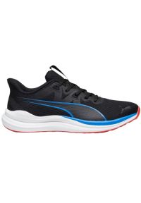 Buty do biegania Puma Reflect Lite M 378768 09 czarne. Zapięcie: sznurówki. Kolor: czarny. Materiał: syntetyk, guma. Szerokość cholewki: normalna #1