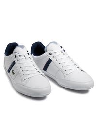 Lacoste Sneakersy Chaymon 0120 2 Cma 7-40CMA0067407 Biały. Kolor: biały. Materiał: skóra