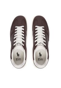 Polo Ralph Lauren Sneakersy Calzado 809P13089003 Brązowy. Kolor: brązowy. Materiał: skóra #4