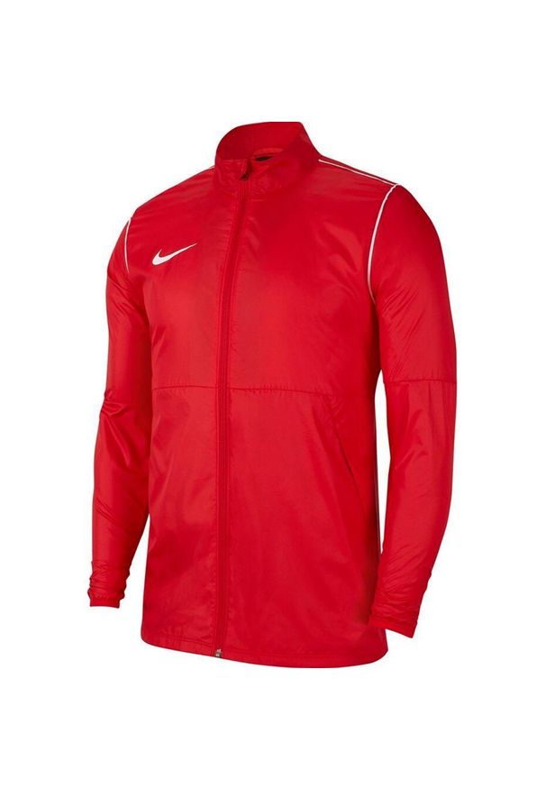 Kurtka do piłki nożnej męska Nike RPL Park 20 RN JKT. Kolor: czerwony