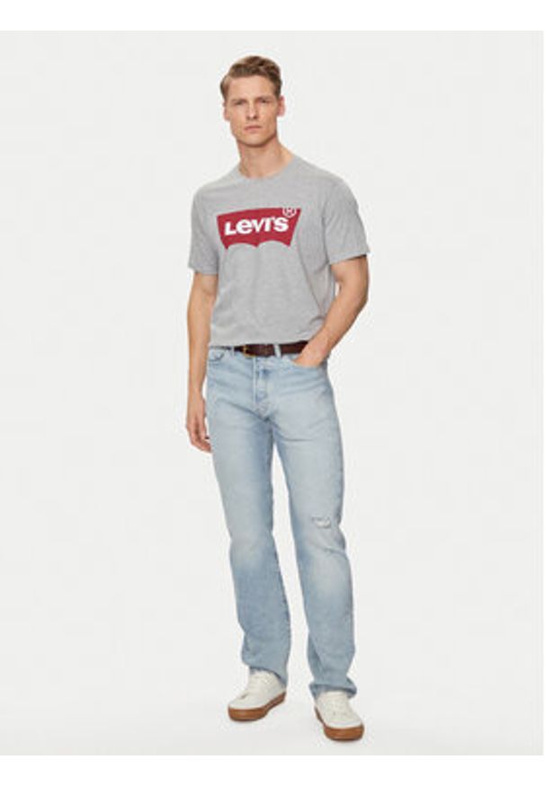 Levi's® T-Shirt Housemark Tee 17783-0138 Szary Regular Fit. Kolor: szary. Materiał: bawełna