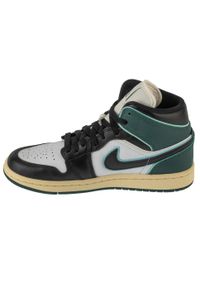 Jordan - Buty sportowe Sneakersy damskie, Air 1 Mid SE. Kolor: biały. Sport: turystyka piesza