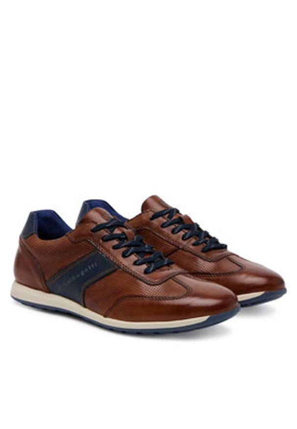 Bugatti Sneakersy 315-A9Q11-4000-6300 Brązowy. Kolor: brązowy. Materiał: skóra