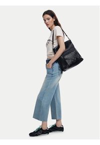 Desigual Plecak 25SAKP22 Czarny. Kolor: czarny. Materiał: skóra #7