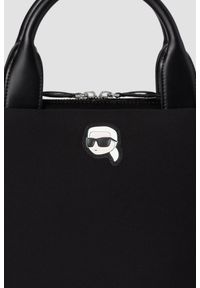 Karl Lagerfeld - KARL LAGERFELD Czarna aktówka Ikon Neop. Kolor: czarny #3