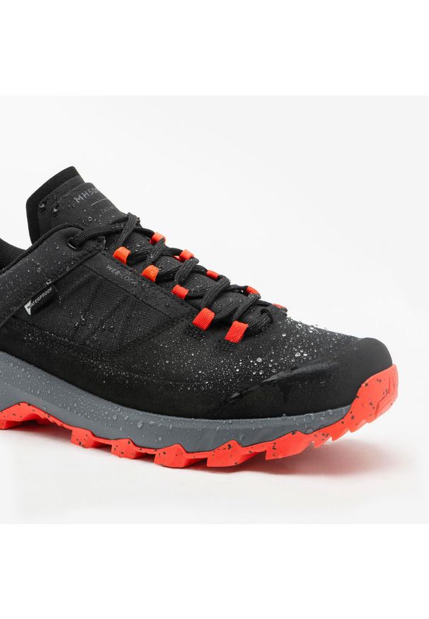quechua - Buty turystyczne męskie Quechua MH500 wodoodporne. Materiał: zamsz, kauczuk. Szerokość cholewki: normalna