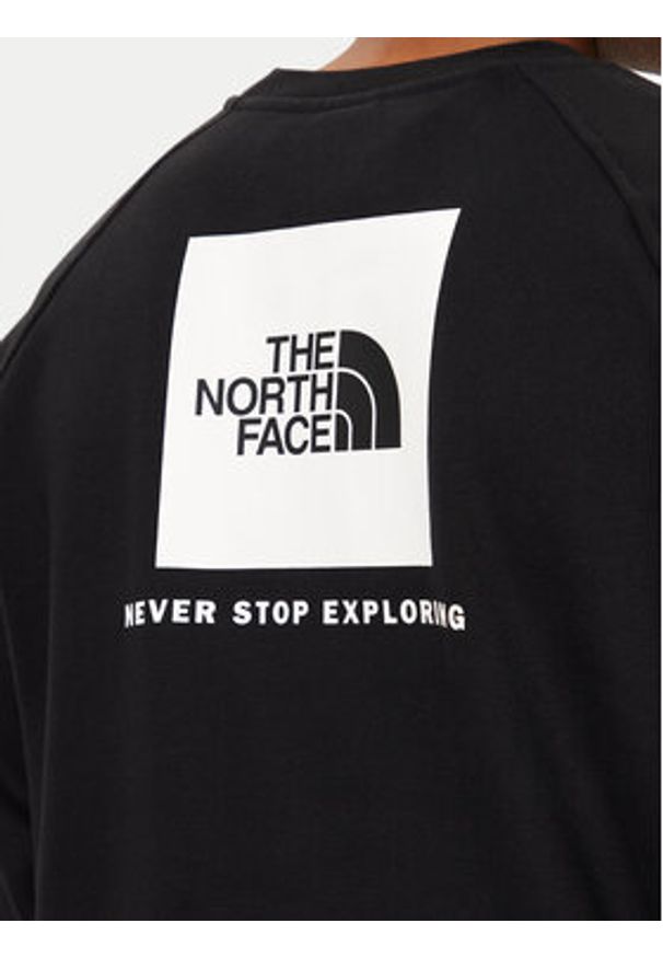The North Face Bluza Redbox NF0A89FA Czarny Regular Fit. Kolor: czarny. Materiał: bawełna