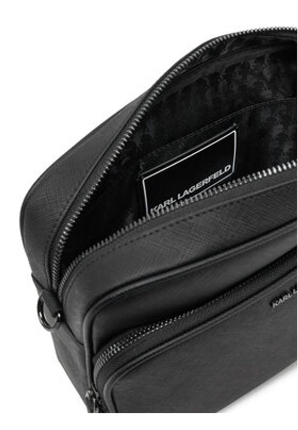 Karl Lagerfeld - KARL LAGERFELD Saszetka A1M30075 Czarny. Kolor: czarny. Materiał: skóra