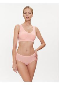 Chantelle Biustonosz top Soft Stretch C16A10 Pomarańczowy. Kolor: pomarańczowy. Materiał: syntetyk