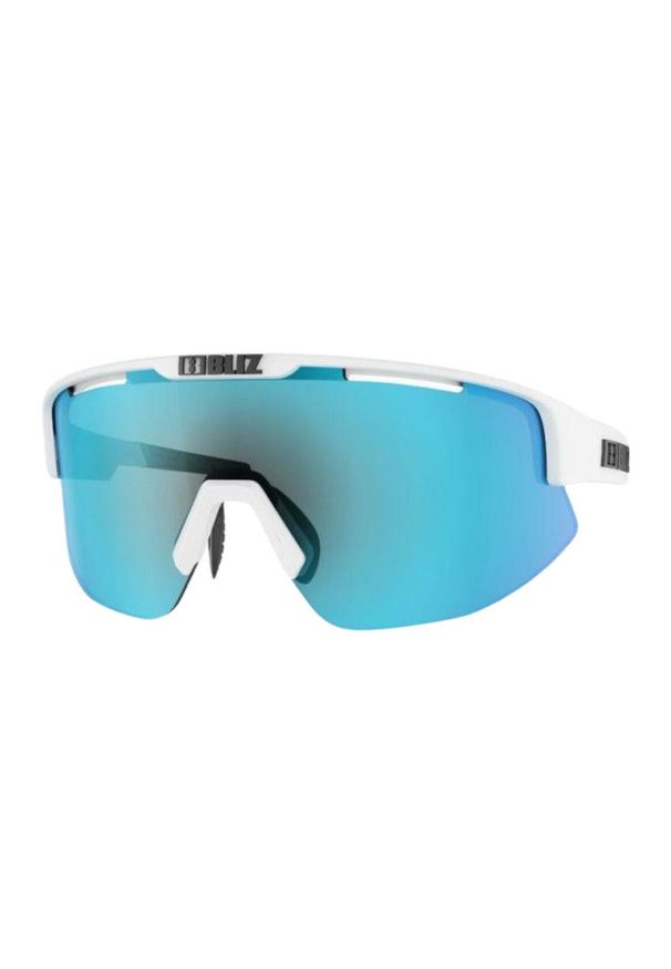 BLIZ - Okulary przeciwsłoneczne rowerowe dla dorosłych Bliz Matrix White M10. Kolor: niebieski
