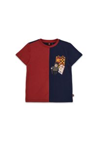 Koszulka Dziecięca Bio Bawełna LEGO Harry Potter Tano 707 Ciemnoczerwona. Kolor: czerwony. Materiał: bawełna. Długość rękawa: krótki rękaw. Długość: krótkie. Sezon: lato #1