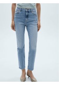 mango - Mango Jeansy Claudia 77064069 Niebieski Skinny Fit. Kolor: niebieski #1