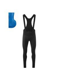 GONSO - Długie spodenki z szelkami Gonso Stivo Tight BIB. Kolor: niebieski, wielokolorowy, czarny. Długość: długie. Sport: kolarstwo #1